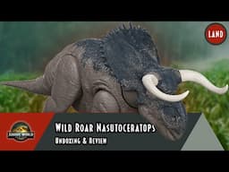 Jurassic World Rebirth Wild Roar Nasutoceratops Review | #JurassicWorldRebirth