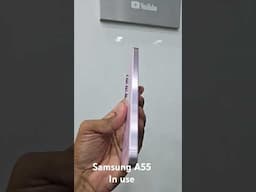 #Samsung #A55