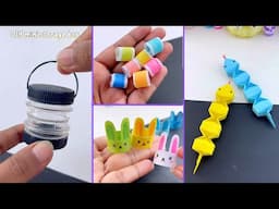 12 Easy Craft Ideas /  DIY Miniature Crafts Ideas / school craft / miniature craft / how to make