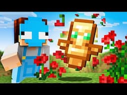 Minecraft, But Flowers Drop RANDOM ITEMS!