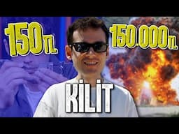 150TL KİLİT vs 150.000TL KASA!