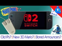 Nintendo Switch 2 Direct - Final Predictions BINGO