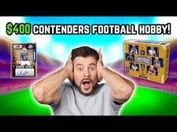 6 Autos for $400! 2024 Contenders Football Hobby Box Review!