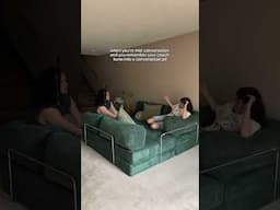 conversation pit mode !! #homedecor #viralcouch #sofa #homedecorinspo #modularsofa