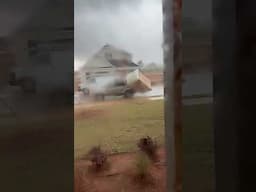 Porta-John flies into my 4Runner #funny #tornado #4runner #toyota #crazystorm #crazy #portapotty