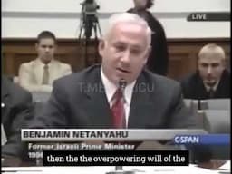 Benjamin Netanyahu (nee. Benzion Mileikowsky) explains why Israel carried out 9/11