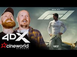 🏎️ F1: The Movie - 4DX Trailer Reaction | Cineworld Cinemas