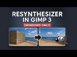 Resynthesizer in GIMP 3 [Windows Only]