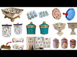10 Amazing Kitchen Diy ideas from waste materials /Kitchen decor