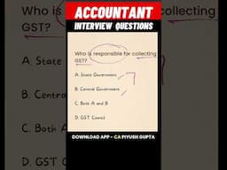 #Accountant #Interview Questions #Accounting Journal Entries #gst #taxation