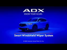 2025 ADX | Smart Windshield Wiper System