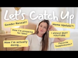 LIFE UPDATE Q&A | Gender reveal, home updates, baby names & how I almost quit YouTube 😟