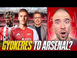 GYOKERES WANTED BY ARSENAL AND MAN UNITED? NICO WILLIAMS TO REDUCE SALARY? MICHAEL EDWARDS TO SAUDI?