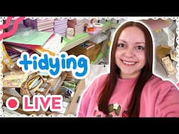 Post-Chaos Tidying & Organizing 🔴 LIVE!