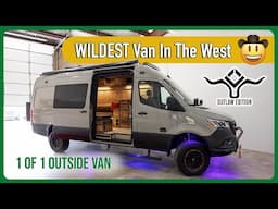 Rugged Texas-Themed Van w/ INSANE Suspension! | 2025 Outside Van Outlaw