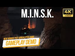M.I.N.S.K. Gameplay Demo 4K | New Post-apocalyptic Third-person Adventure Survival Horror