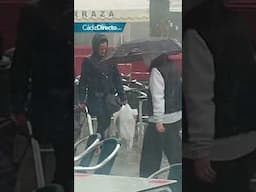 El chaparrón que sorprendió a Cádiz: así descargó la borrasca Nuria al mediodía
