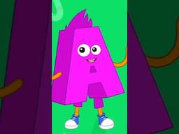 ABC Feat Song #shorts #nurseryrhymes #abcsong #featsong #funlearning #ytshorts