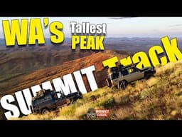 Taking my kids to the SUMMIT of the Highest Mountain in W.A. in a 4WD