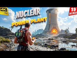 MAKING NUCLEAR POWER PLANT | SATISFACTORY Open World | 4K Hindi Gameplay