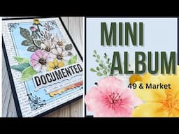 Mini Album with  49 & Market's NEW Collection by Vicki Boutin