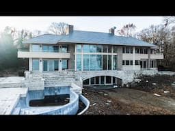 Ultra Modern ABANDONED $6,400,000 Glass Mansion on the Beach