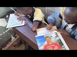 We finished our  end of first term exams. Village school life in Uganda