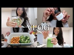 VLOG | simple salad to lose weight and debloat, new perfumes, and organizing my workout memberships