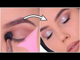 Soft And Easy sparkly glam Eye Makeup Tutorial + Mom Life!