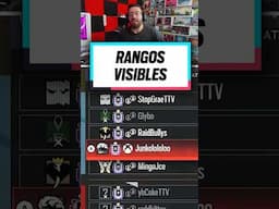 AHORA el RANGO ES VISIBLE en RAINBOW SIX SIEGE X #shorts