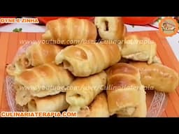 Aprenda como Fazer Enroladinho Assado de Queijo e Presunto Ensinado por Especialista