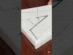 foam plastic letter A