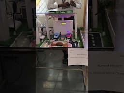 My Engineering students  Project ✌🏻😁 by Sohail Sir..❤️‍🩹 Wireless EV charging station 🚉 #shorts