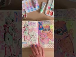 Sketchbook flip-through #art