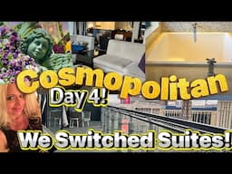 We Switched Suites at the Cosmo! Vegas Vlog + Bellagio Morning