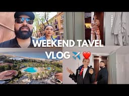 Our First Couple’s Trip in 10 years| VLOG|  We left the Kids at home...