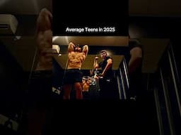 Average Teens in 2025 💀#fitness #gym #zyzz #aesthetics