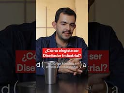 Un libro de diseño despertó en Rodrigo la chispa que definió su vocación.
