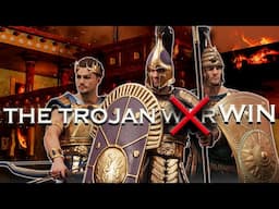 I AVENGED THE TROJAN WAR IN TOTAL WAR : PHARAOH !