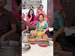 Goat Important Parts  #love #naveenavlogs #tamadamedia