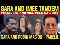 PRESIDENT SARA DUTERTE AT VICE PRES IMEE MARCOS SA 2028! ANONG MASASABI MO?