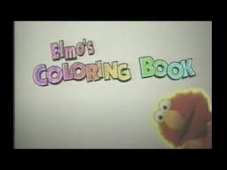 RARE 1998 Sesame Street Live Elmo’s Coloring Book at the Louisville Gardens commercial