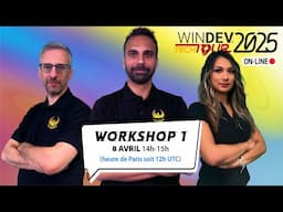 WINDEV Tech Tour 2025 : Workshop 1