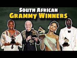 South African Celebrities Who Grammy Awards 2025 | Top SA Musicians who won grammy Award | SA Music