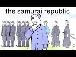 The colossal failure of the samurai republic.