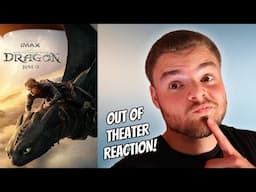 How to Train Your Dragon (2025) Out of Theater REACTION!