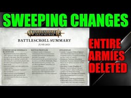 Games Workshop ACTUALLY LISTENING??? Massive Rules & Points CHANGES Warhammer Age Sigmar #Warhammer