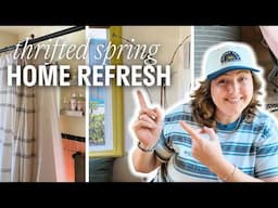 MARCH HOME UPDATES  🏠 Using Small Decor & Thrifted Furniture to Refresh My Home!