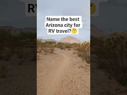 The most RV friendly big city in Arizona is not what you think. #rvtravel #rvtips #shorts