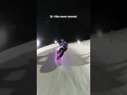 I like snow storms 🎿🏂❄️🌨️#snowboarding  #outdoormaster